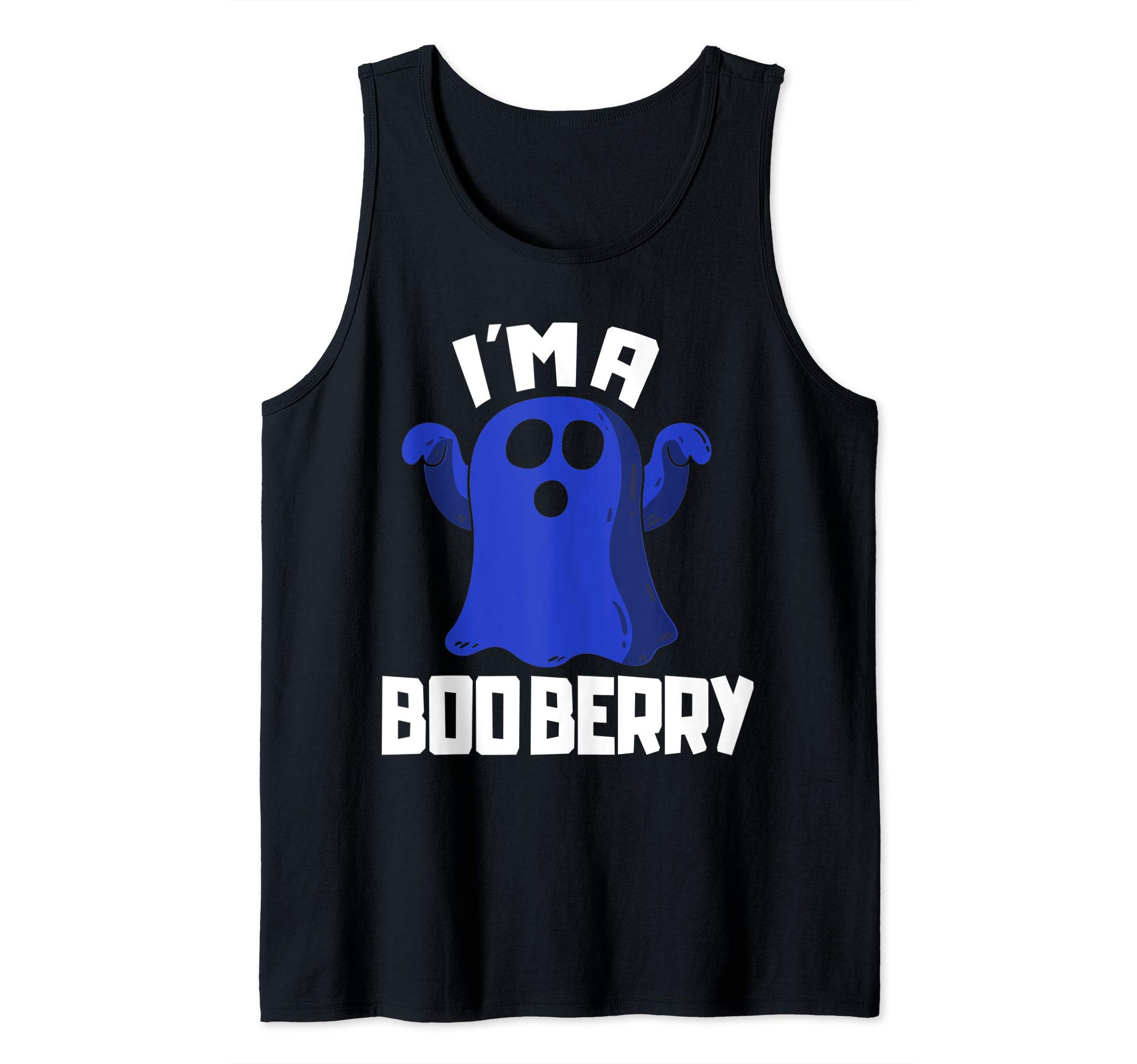 Boo Berry Halloween Funny Blueberry for Berries Fans Tank Top