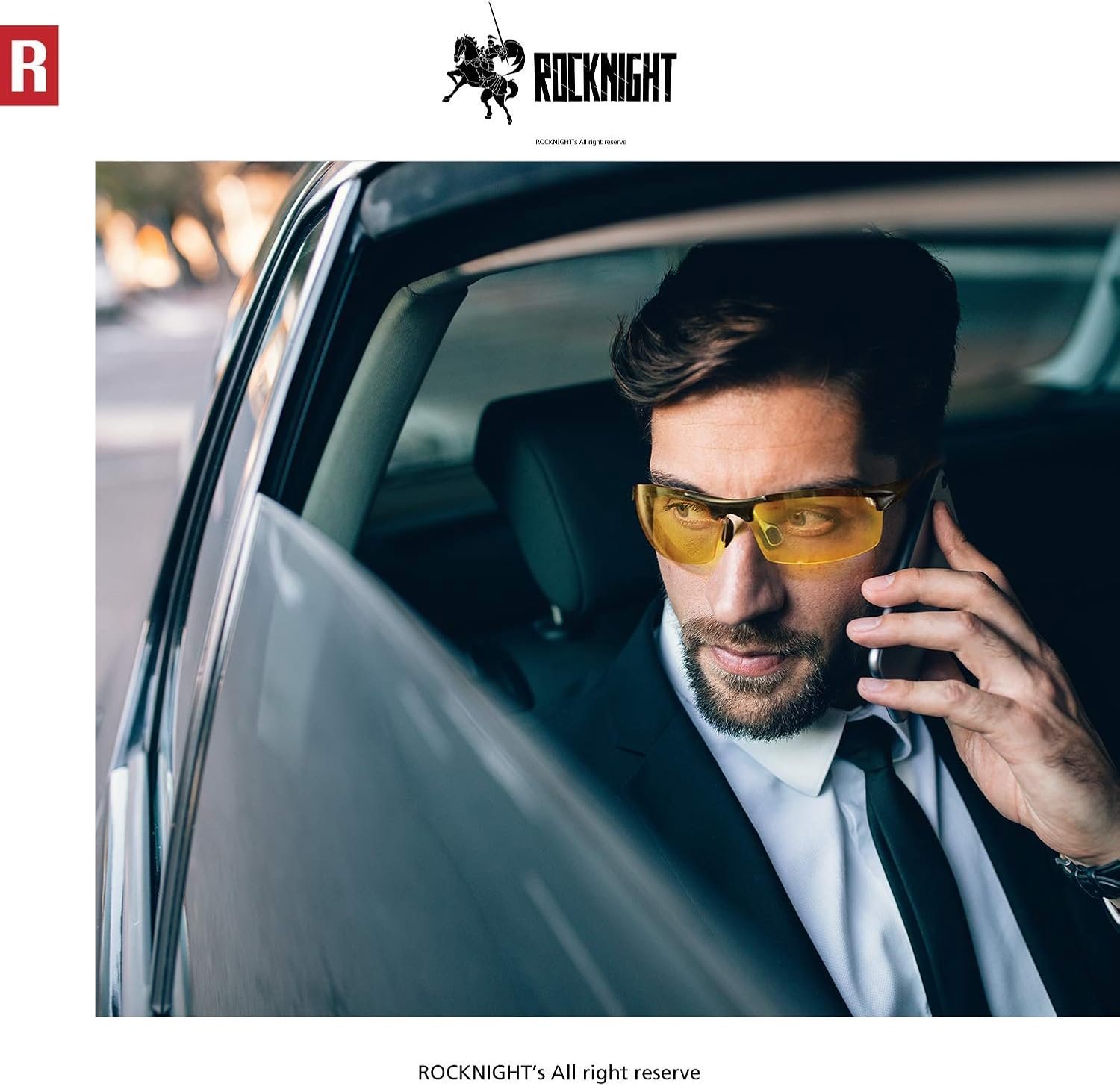 ROCKNIGHT HD Polarized UV400 Protection Outdoor Hiking Sunglasses