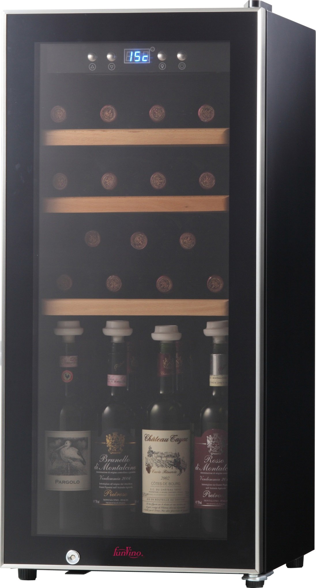 Amazon.co.jp: ワインセラー ファンビーノ28 コンプレッサー式 スリム 