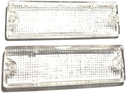 Reemplazo Para Lente Delantera Lentes De Luz De Parachoques Holden Pickup Rodeo Tf Tfr Agujero 5.85 In (Transparente)