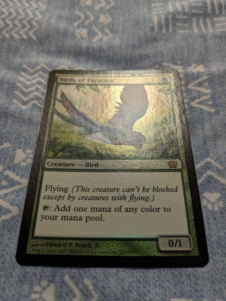 Amazon.co.jp: MTG Foil 英 極楽鳥 Birds of Paradise [8ED] №01