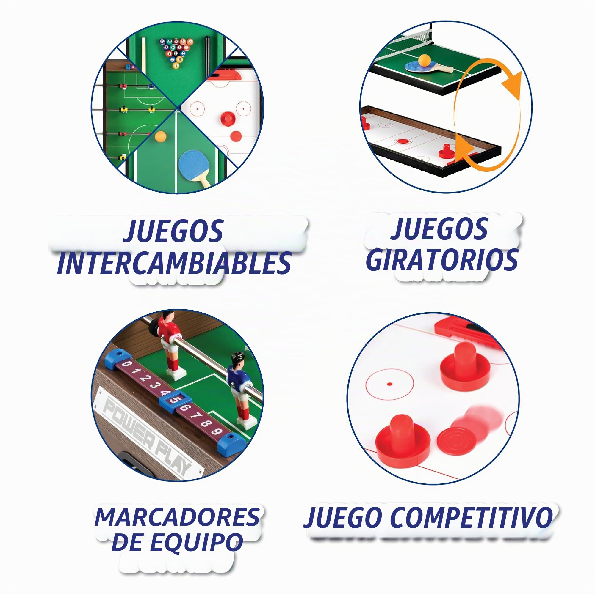 Power Play Mesa de Juegos de pie TY6359-DBN