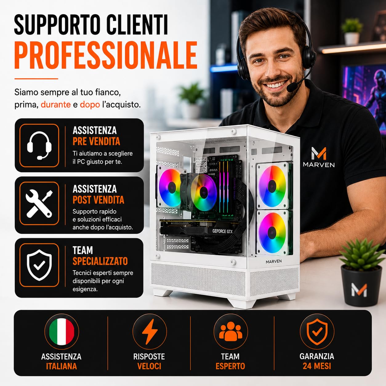 Generico Pc Gaming Fisso Computer Gaming con i5 - GTX 1050 Ti GDDR5 RAM 16 GB - 240 GB SSD + 1000 HDD Windows 11 + Wifi | Pc Fisso Potente Prestazioni Elevate nei Giochi | Pc per Gamer Pronto All'Uso