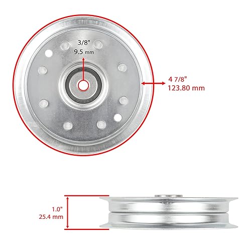 Miniatura 4 de Replacement Part OEM for 42" Deck Spindle Blade Belt Pulley Kit for Troy Bilt LT4200 2012-2014 42" Deck Index-DDR965-GTF1-60251