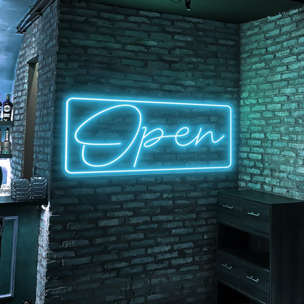 Neon Open Sign Neon Open Sign Led Open Signs for Business Window Door Light for Restaurant Pet Store Office Open sign Coffee Open Bar Sign LED Light Closed Open Sign (Orange Yellow - 24x10'')