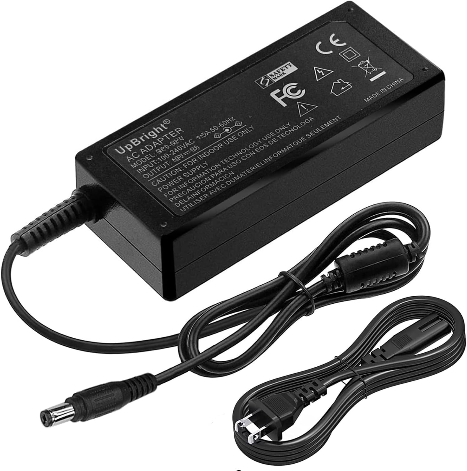 UpBright 15V AC/DC Adapter Compatible with Matterport Pro MC200 Pro2 MC250L 3D Imaging Camera Scanner 810-00004 TFB-TIWI1-01 TFBTIWI101 H296 M04K5M3P GST90A15-P1M MW Power Supply Battery Charger