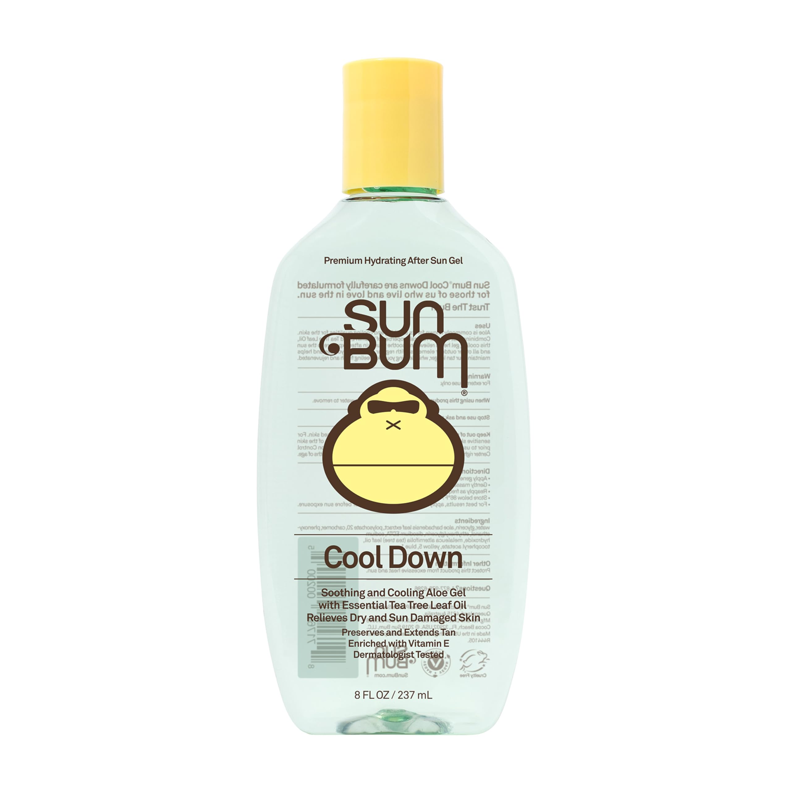 Sun Bum Cool Down | Vegan and Hypoallergenic Aloe Vera to Soothe and Hydrate Sunburn Pain Relief