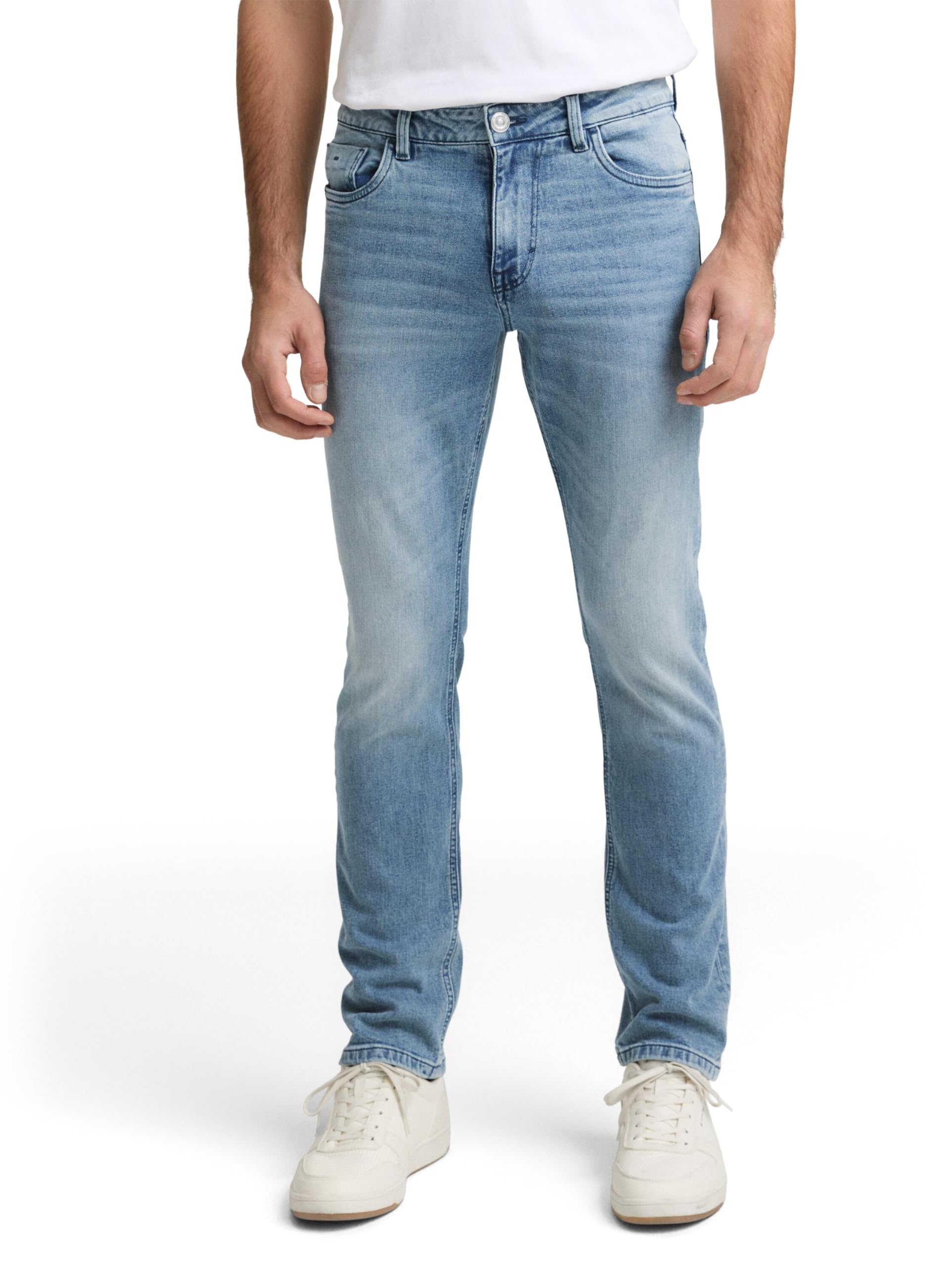 Tom Tailor Herren 1042684 Jeans, 10142 - Light Stone Blue Denim, 34W / 32L EU
