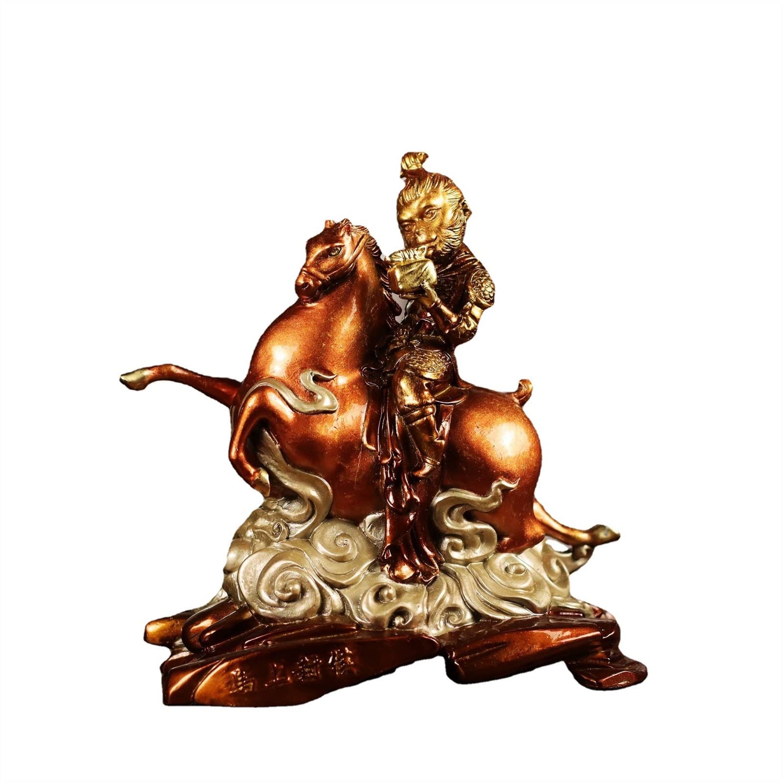 ZZlei2yu-12 Home Decor Ornament Immediately Feng Hou Copper Ornaments Home Living Room Entrance Decorative Ornaments Opening Housewarming Copper Crafts Colorful Ornament