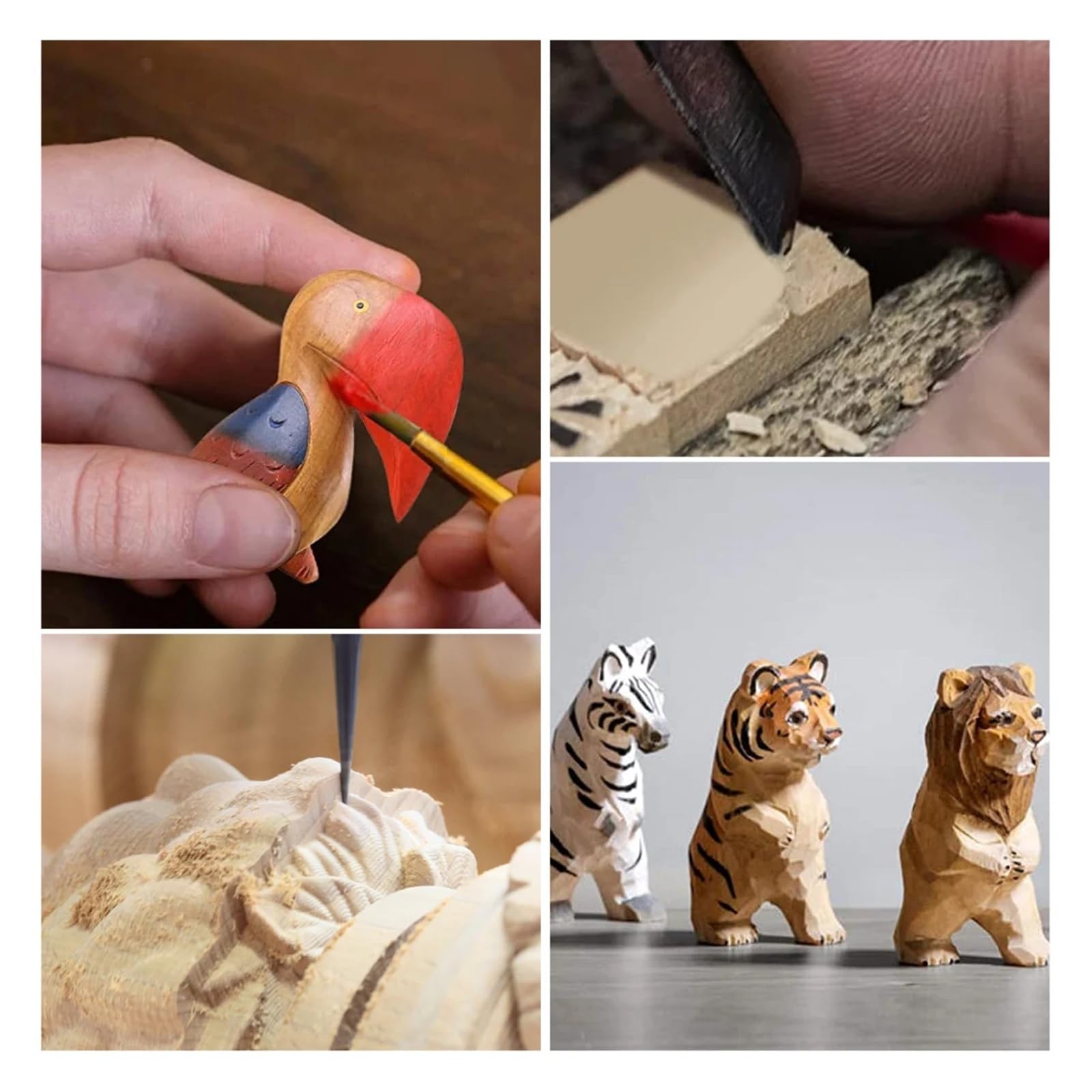 Rzeźbienie w drewnie, 6/10/20 szt., blok do rzeźbienia w drewnie, naturalny korek, niedokończony, DIY, rękodzieło, rzeźbienie, blok, materiały plastyczne dla początkujących, miłośników rzemiosła