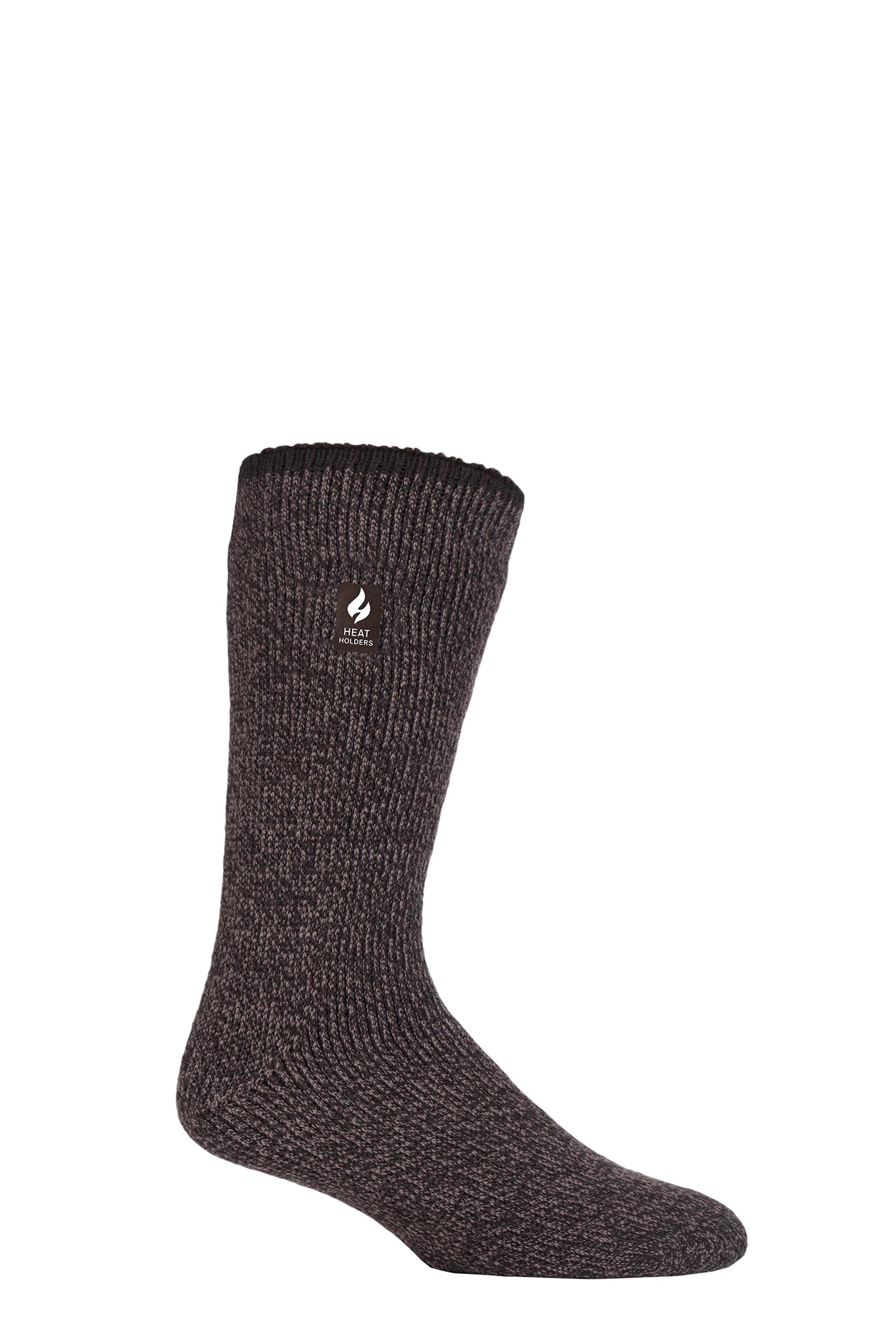 Heat Holders Men's Brown Sockshop 2.9 Tog Merino Wool Socks Pack Of 1 6-11