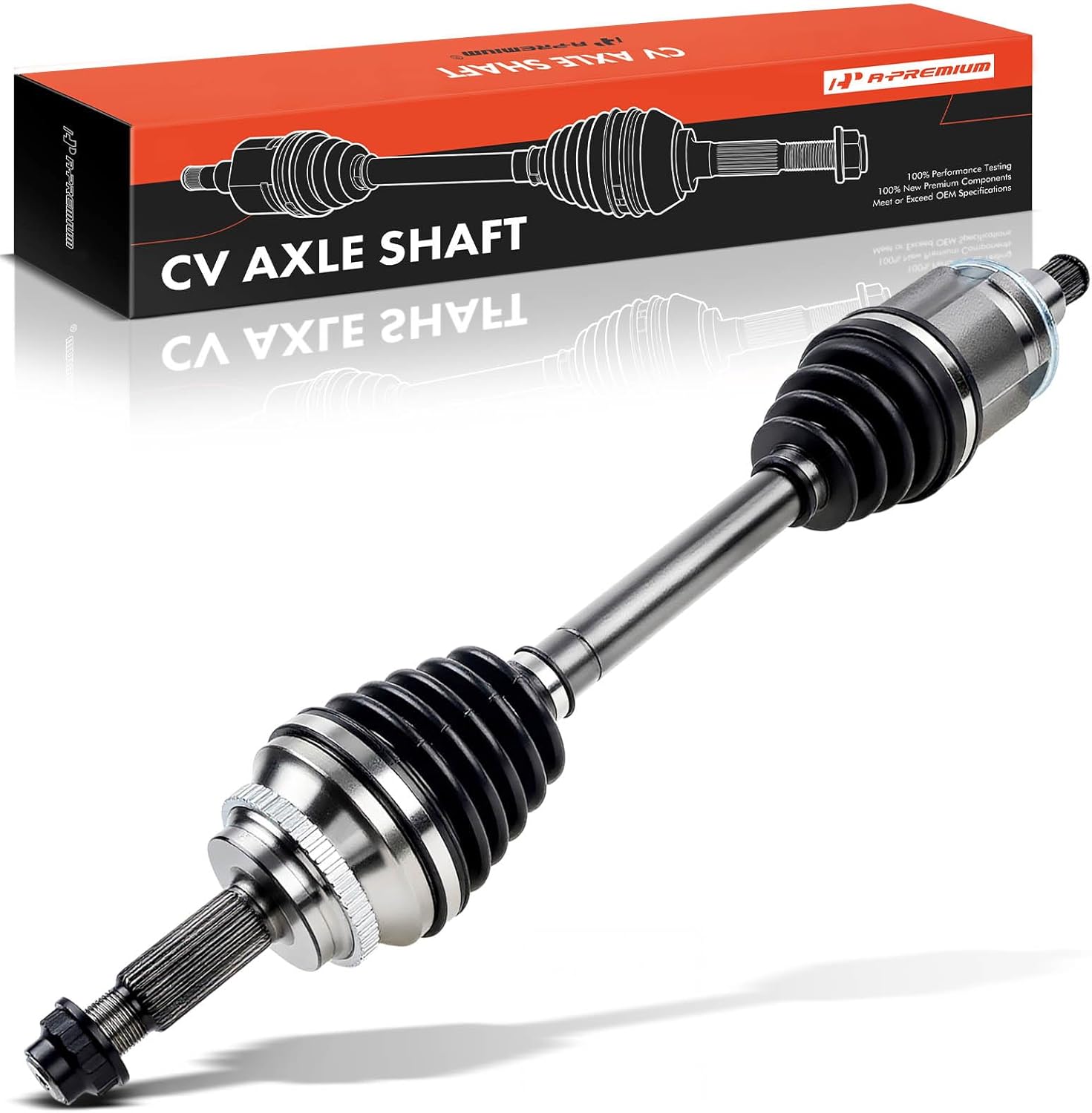 A-Premium CV Axle Shaft Assembly Compatible with Toyota Highlander 2001-2007, 2.4L 3.0L 3.3L, GAS & AWD Models Only, Front Left Driver Side, Replace# 4342048060
