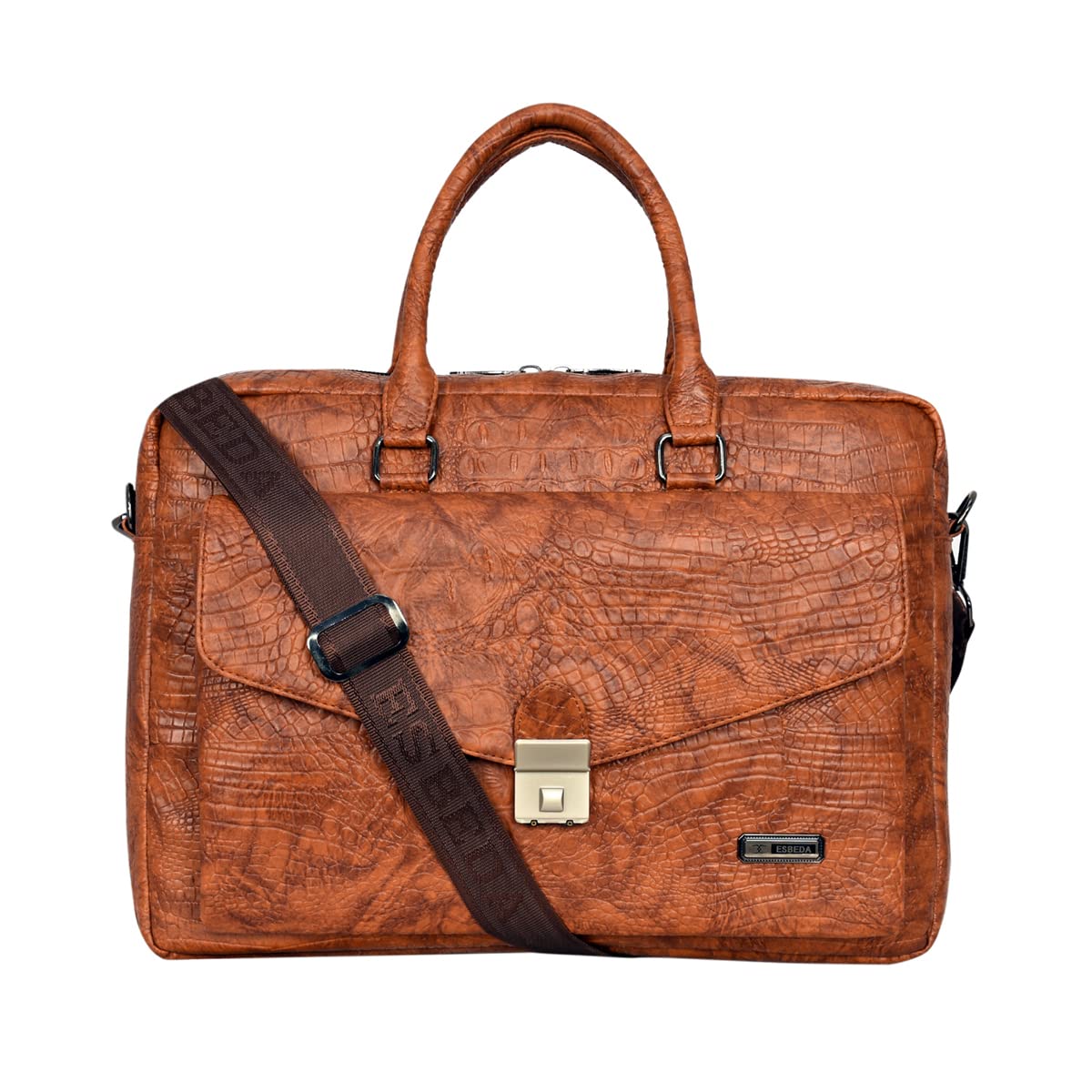 ESBEDA Tan Color Laptop Shoulder Messenger For Mens (B0B2PQTDD1) Amazon Price History, Amazon Price Tracker