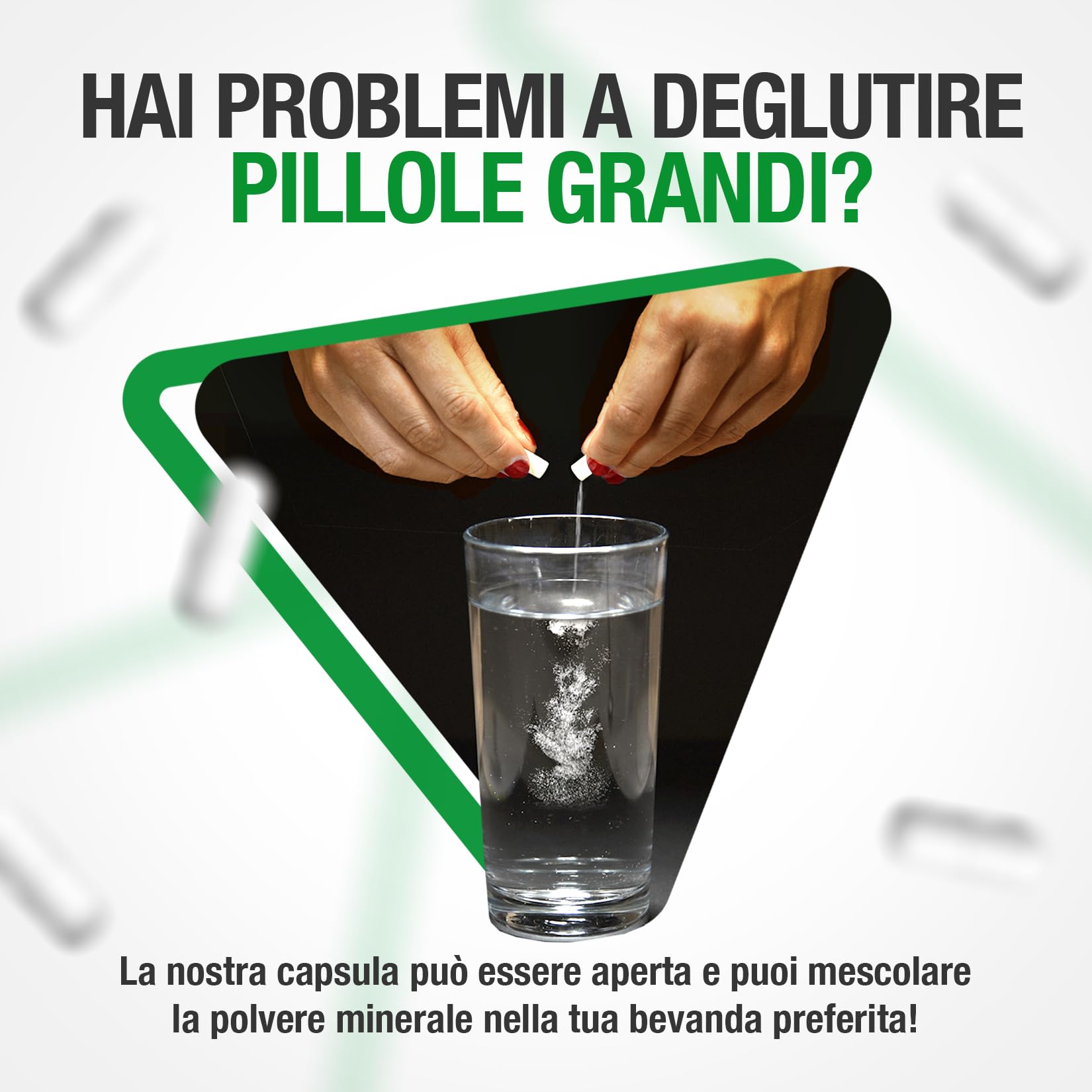 Potassio Integratore Capsule 99mg - 100 pz di Capsule a Disgregazione Rapida con 99 mg Gluconato di Potassio Polvere Puro Qualità Premium