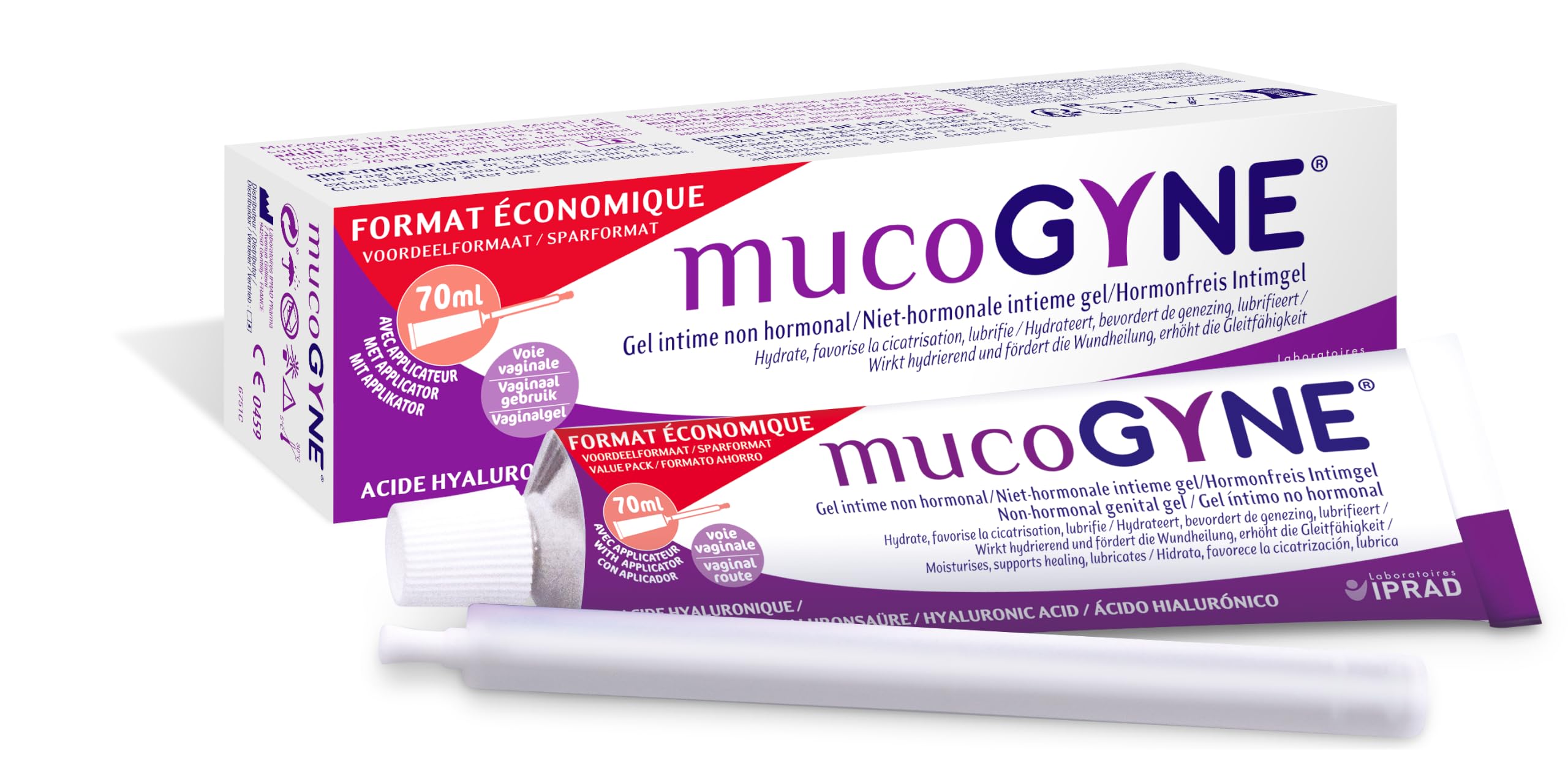 Mucogyne Non-Hormonal Intimate Gel Tube 70ml