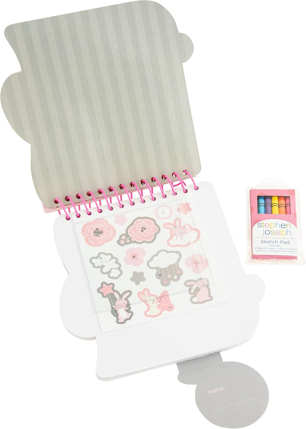 Stephen Joseph, Shaped Sketch Pad, Bunny image 2