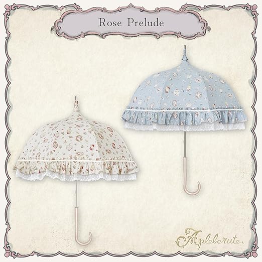 ルミエーブル フリル レース パゴダ 傘 雨傘 日傘 晴雨兼用 ロリータ ローズルーシュ | パゴダ日傘・晴雨兼用・レディース | パラソル