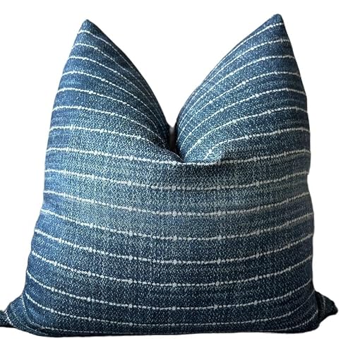 EOQIFJM Pillow Cover Striped, Designer, Linen, Natural Texture