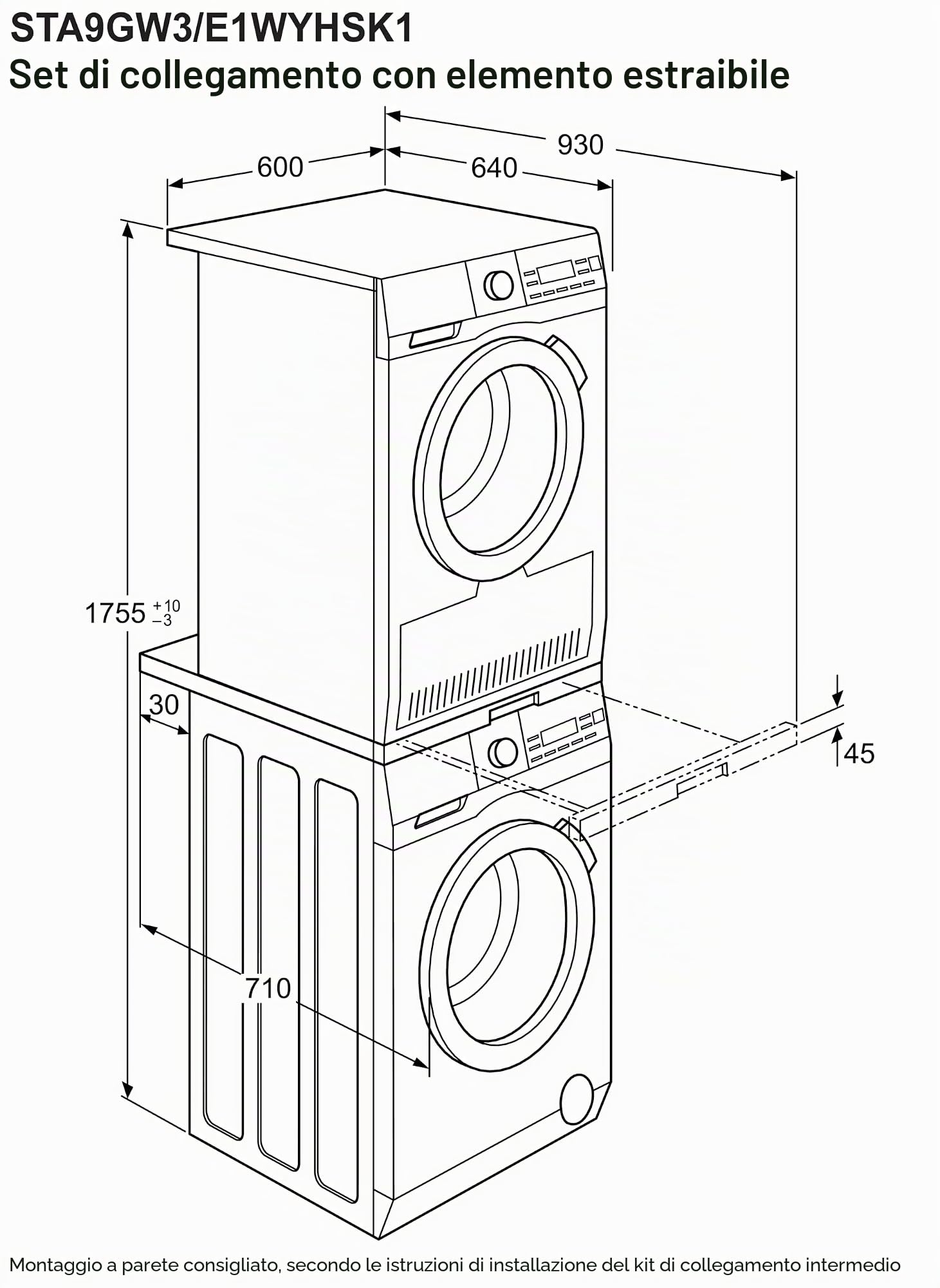 Electrolux Kit Sirio 3 E1WYHSK1