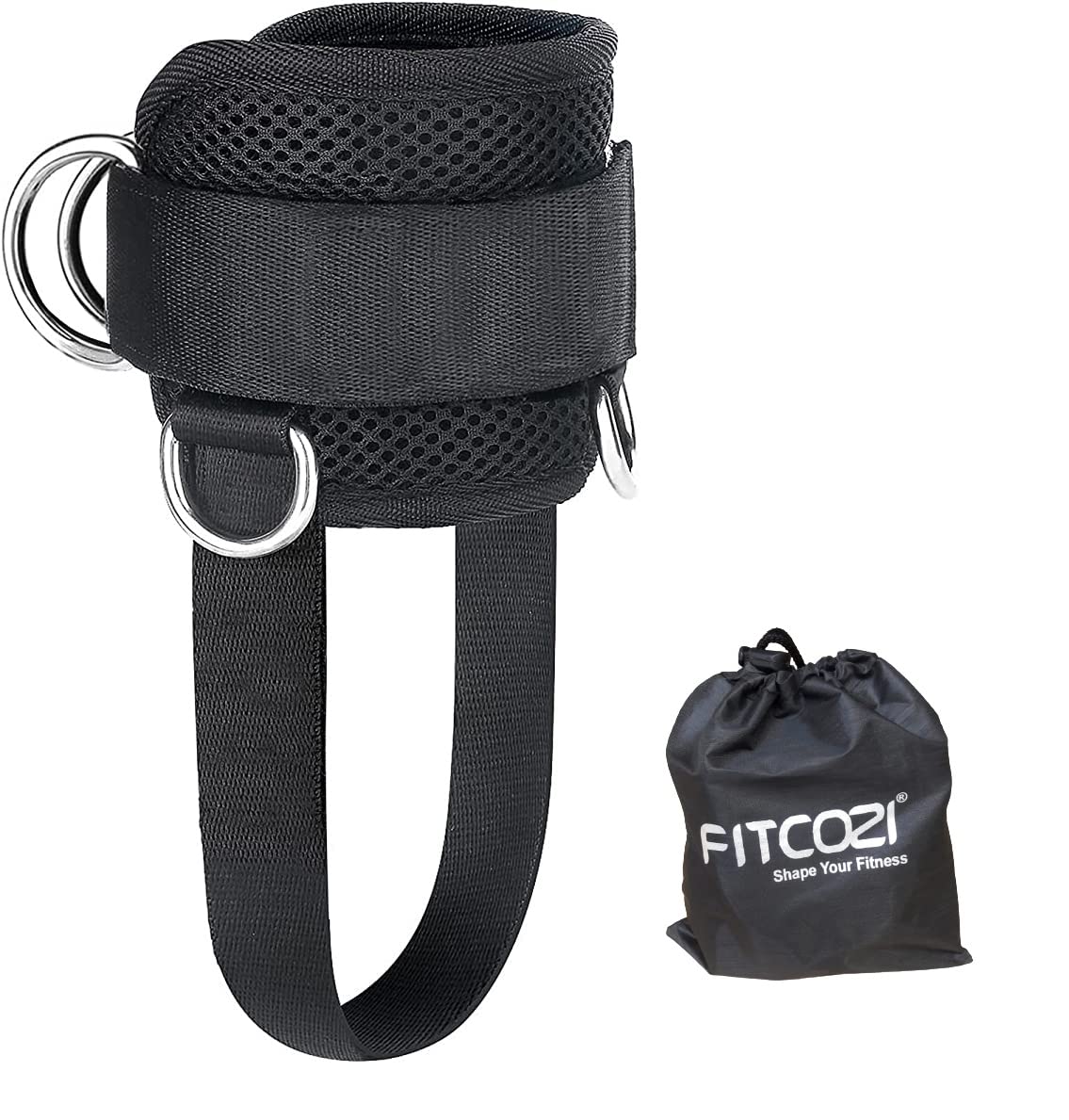Ankle Straps for Cable Machine Glute Kickbacks, Padded Ankle Cuffs Gym Lower Body Exercises Fitness Accessories, Adjustable Comfort fit Men & Women Leg Workout Strap (1) (B0C414NF9Z) Amazon Price History, Amazon Price Tracker