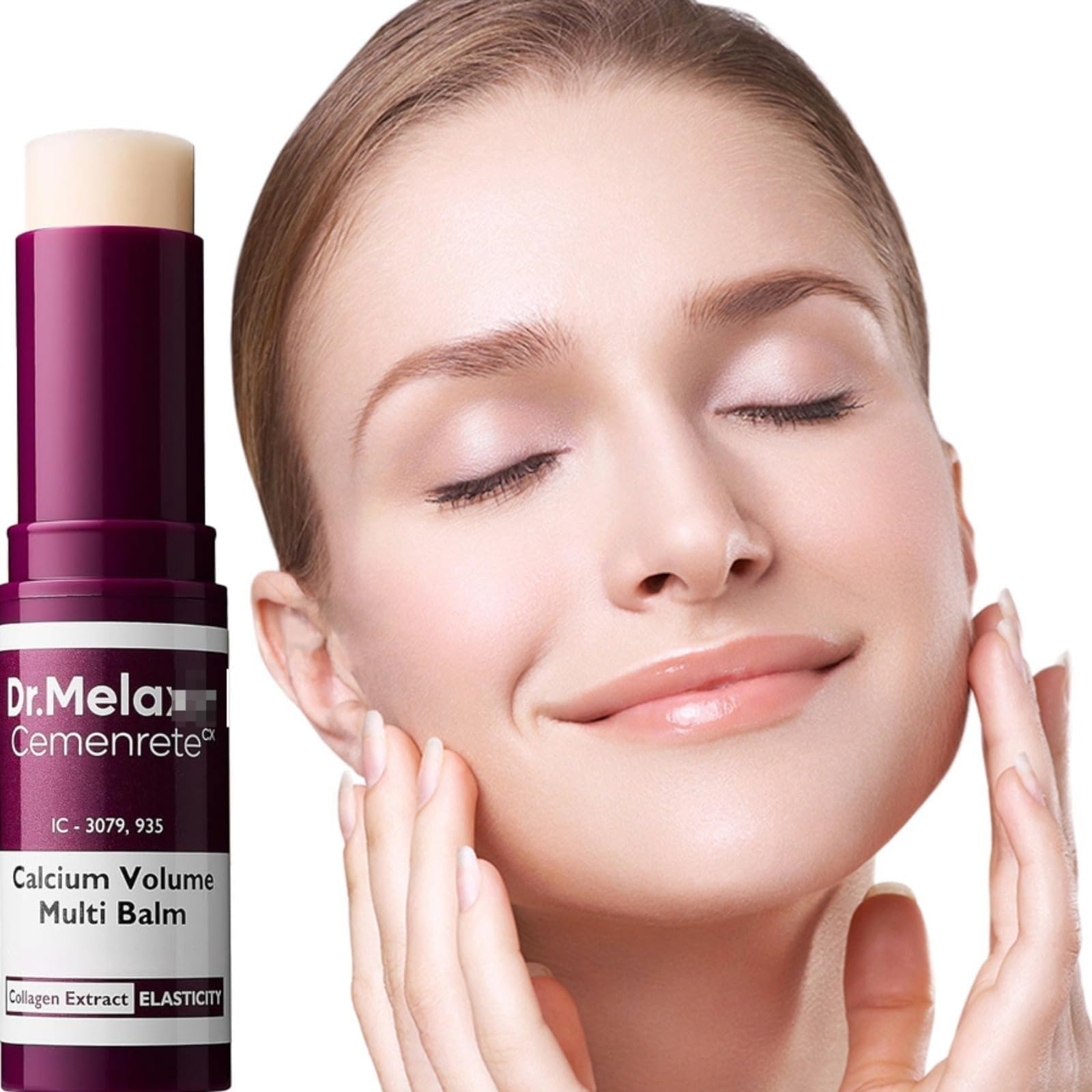 Bálsamo Facial Reafirmante-Elimina Arrugas Y Líneas De Expresión–InfiniteLove BCN,Calcio Multi Balm Stick,Colágeno Hidratante Stick Para Cara,Ojos Y Cuello (1 Unidad)
