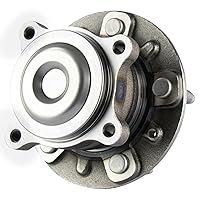 Vista 369 de TRQ Juego de 2 rodamientos de rueda trasera y conjunto de cubo con sensor ABS compatible con Ford Transit Connect 2014-2018