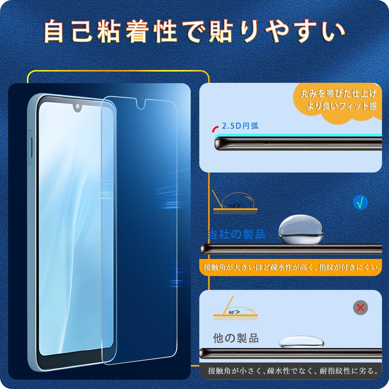 【美品】arrowsWe2　128GBケースブルーライトカットフィルム2枚セット 美品】arrowsWe2 128GBケースブルーライトカットフィルム2枚