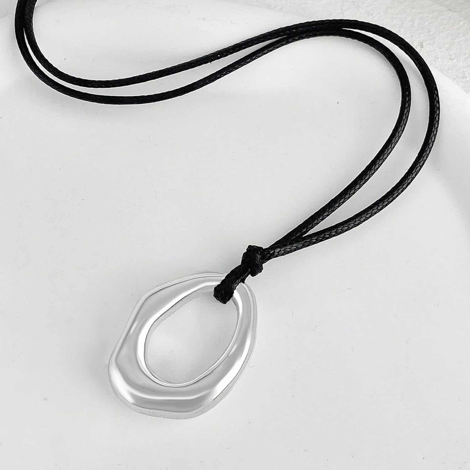 Gold Pendant Necklace Boho Western Accessories for Women Chunky Gold Necklace Statement Long Silver Pendant Necklaces for Women Trendy 2026 - Image 9