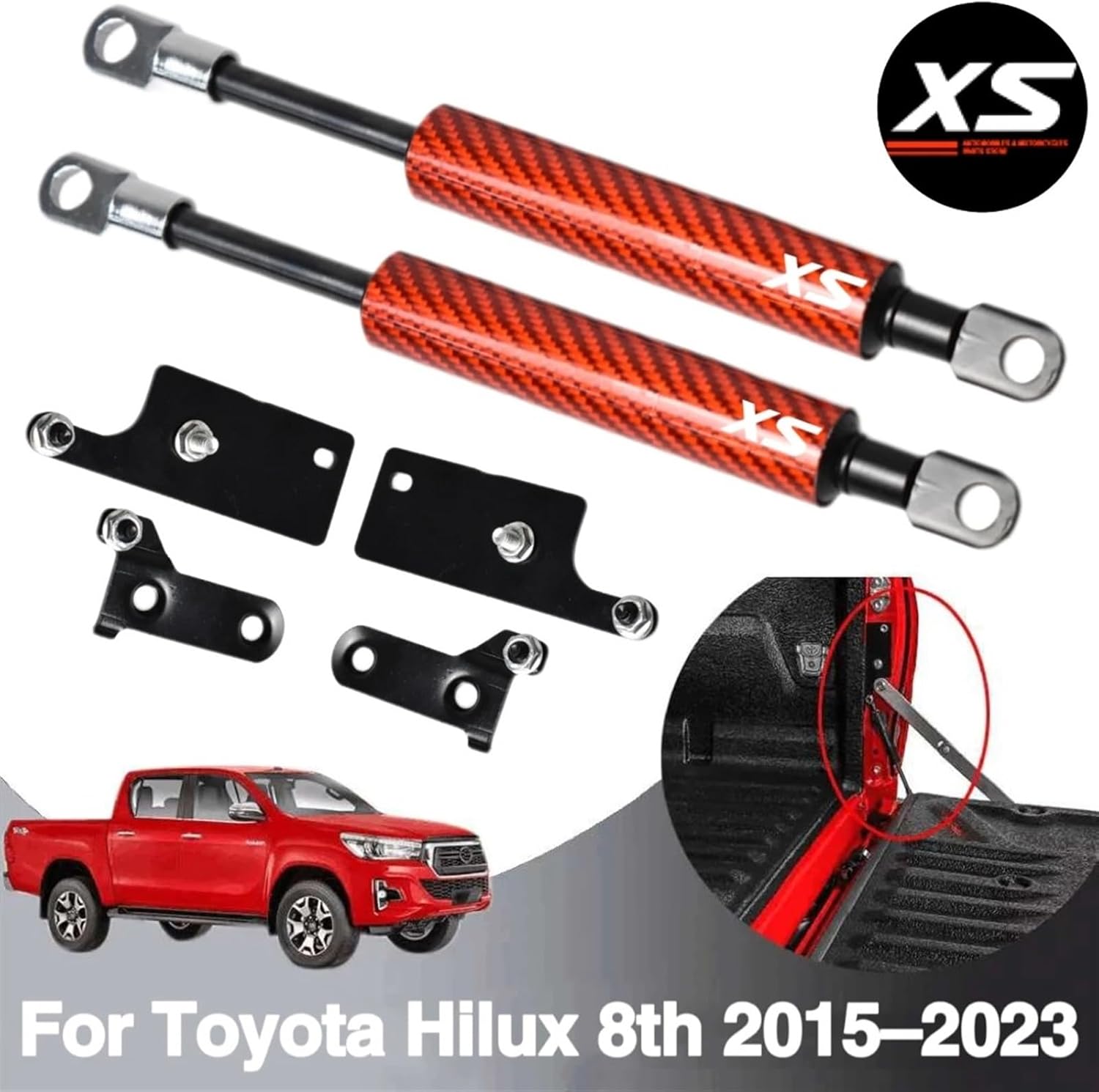 車のトランクサポートロッド ハイラックス 用レボ用 2015-2021