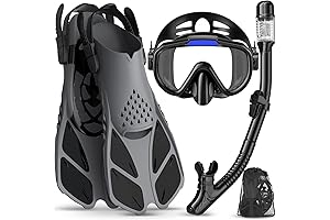 4-in-1 Snorkel Set for Adults: Dive into Underwater Adventures
