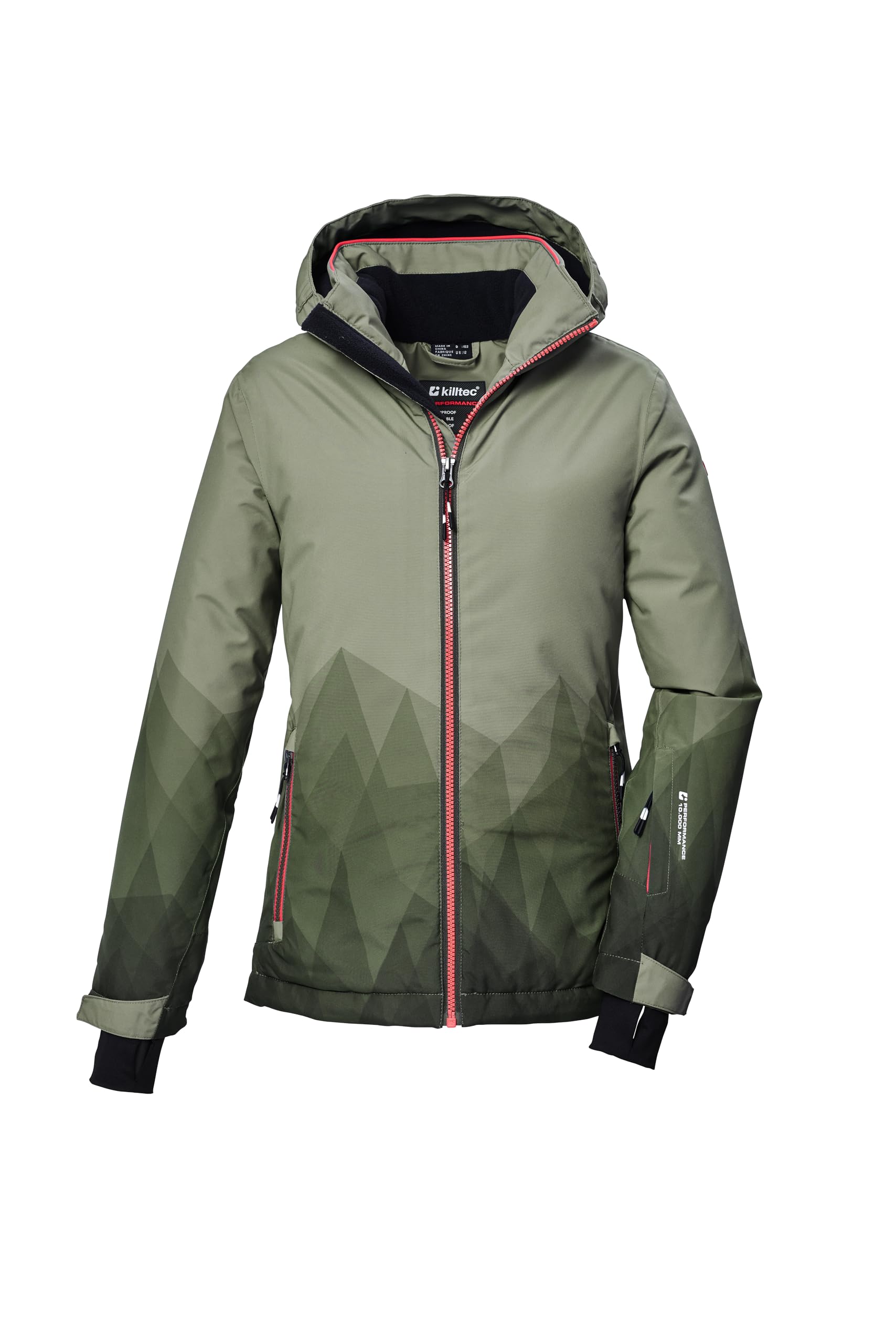 killtec Ksw 52 Grls Ski Jckt meisjes Functioneel jas/ski-jack