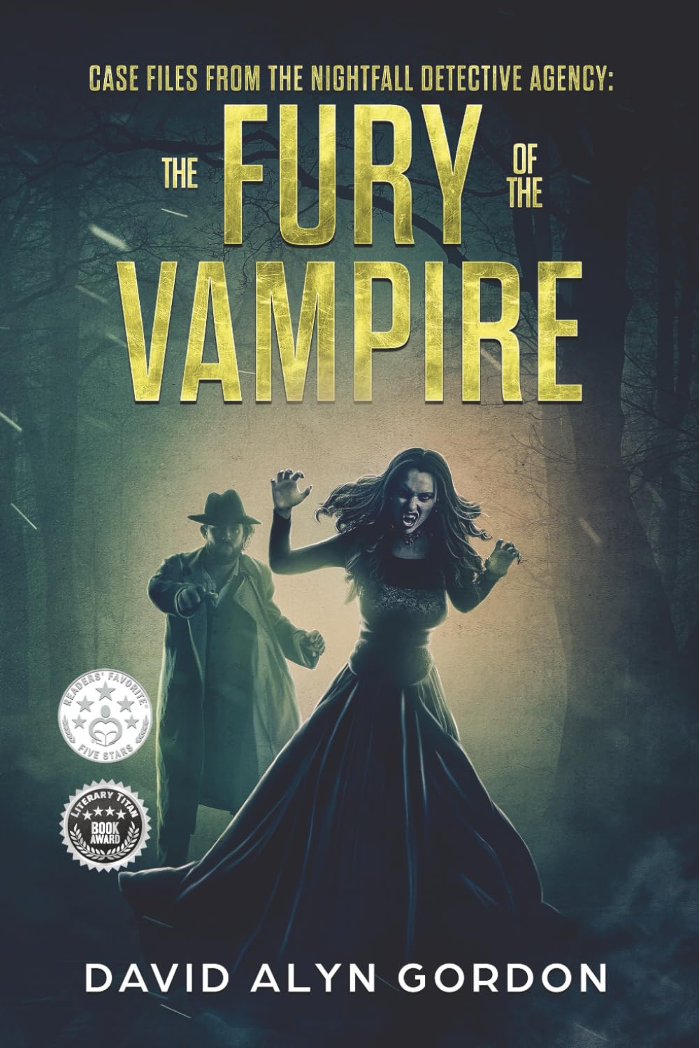 Case Files from the Nightfall Detective Agency: Fury of the Vampire: A Mystery Horror Fiction Novella