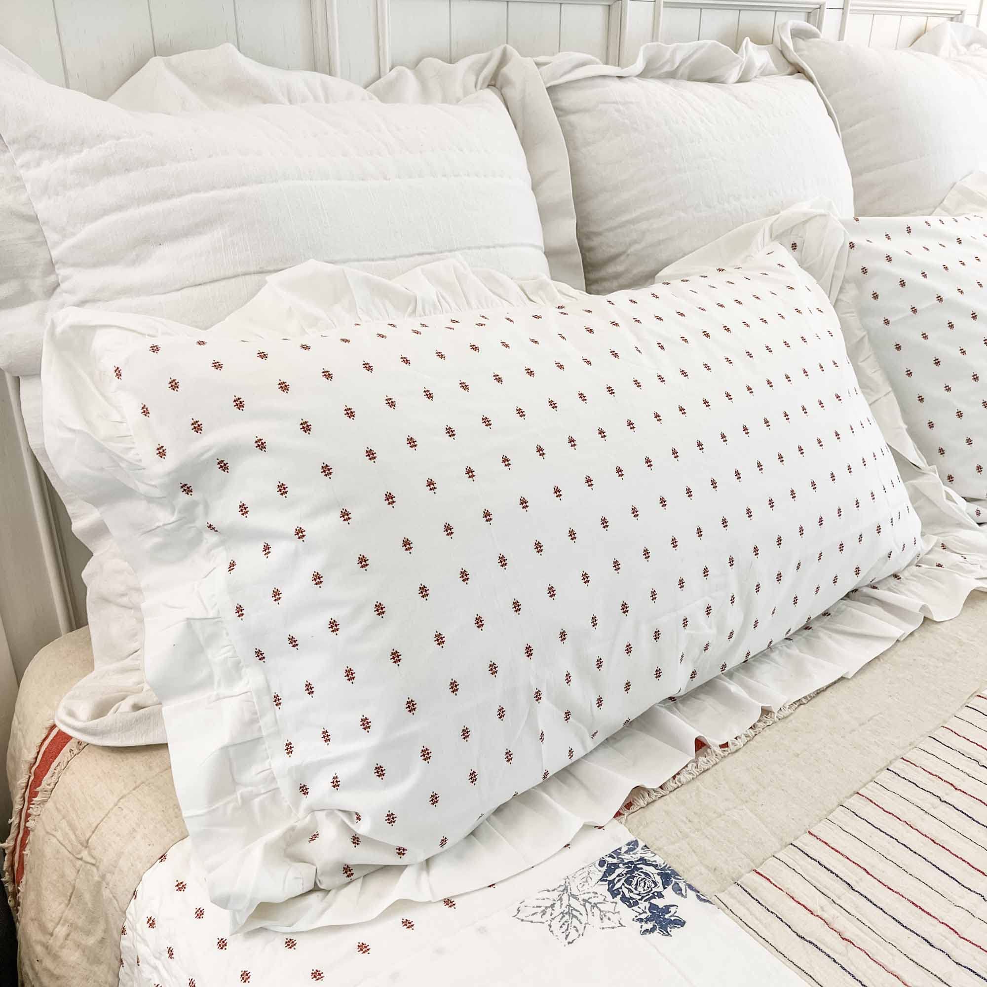 Piper Classics Abigail Ruffled King Sham, 37