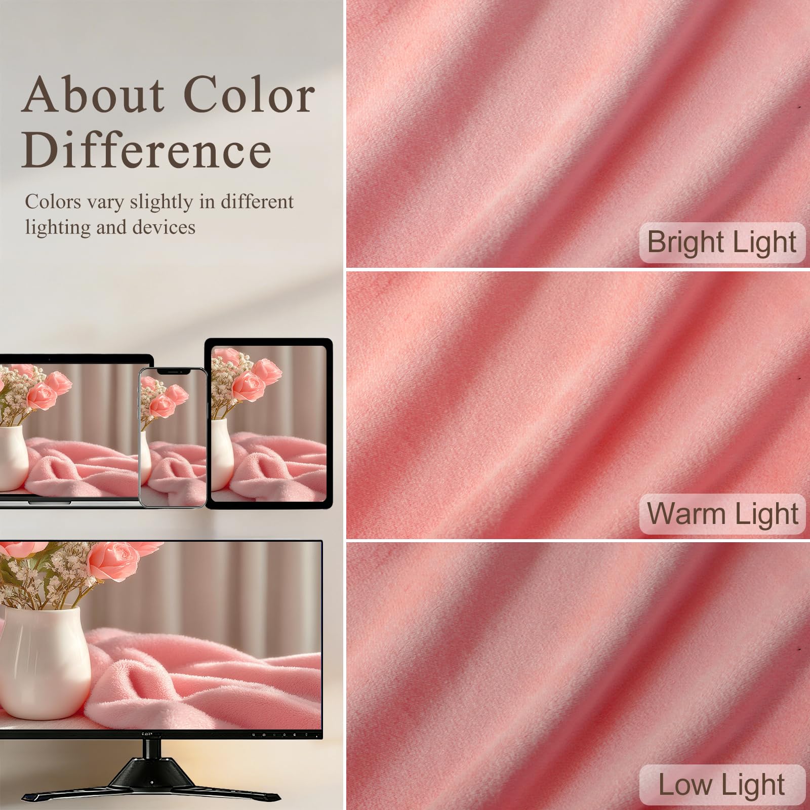 44”W Minky Fabric by The Yard, 1 Yard Pre-Cut Minky Fleece Fabric Black Cuddle Minky Fabric, 4-Way Stretch Soft Plush Fabric Solid Minky for Blanket, Pillow Cover, Scarf, Sewing(1Y,Black) - 4