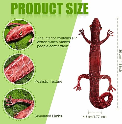 Miniatura 2 de Chivao 16 pulseras de serpiente, pulseras de reptiles a presión, pulseras de serpiente de animales peludos, bandas rellenas de serpientes para