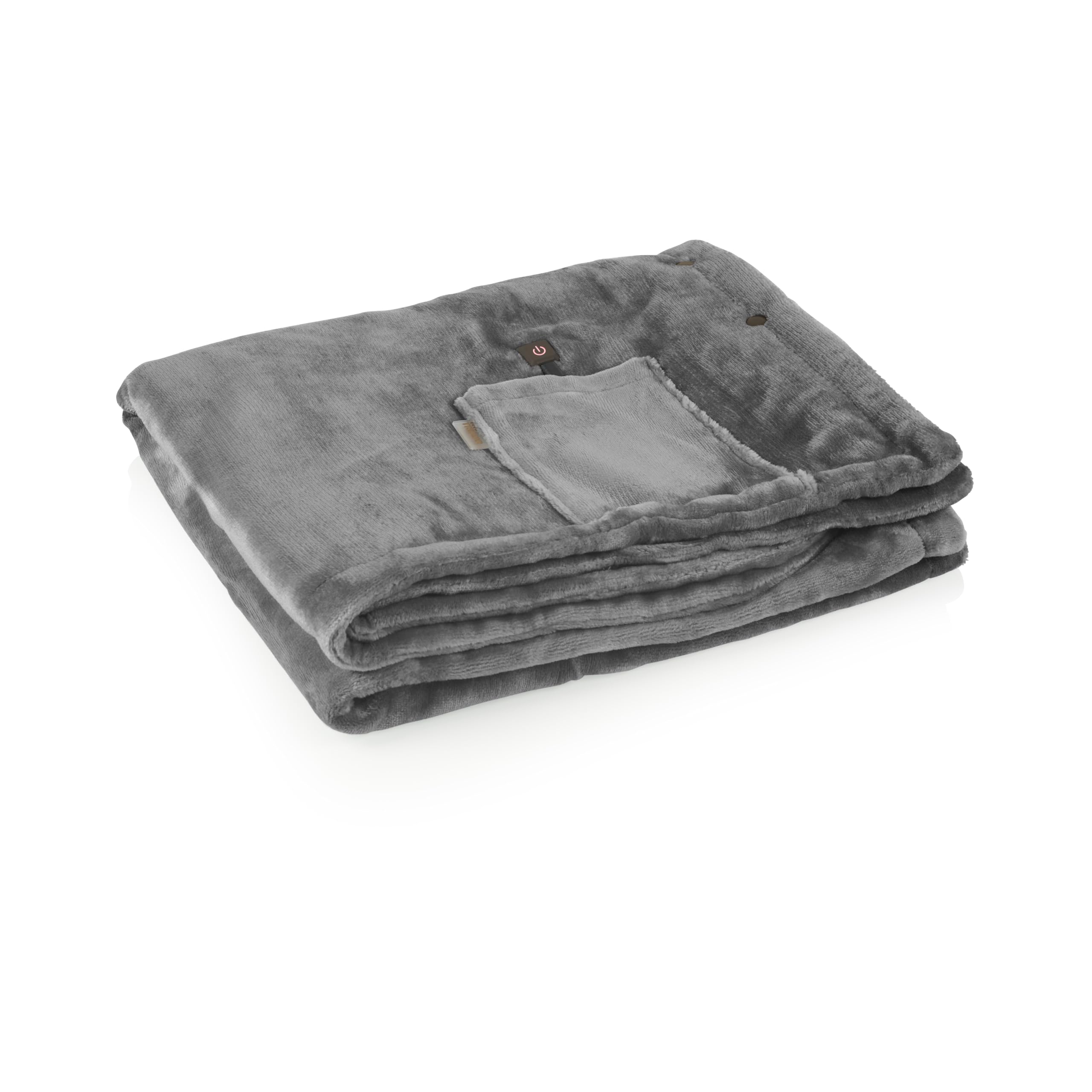 Tristar Wireless Heat Blanket, 150 x 80 cm, 5000 mAh Powerbank, 3 Modes up to 60°C, Warm-up Time 10 Minutes, Washable Fleece, BW-4788