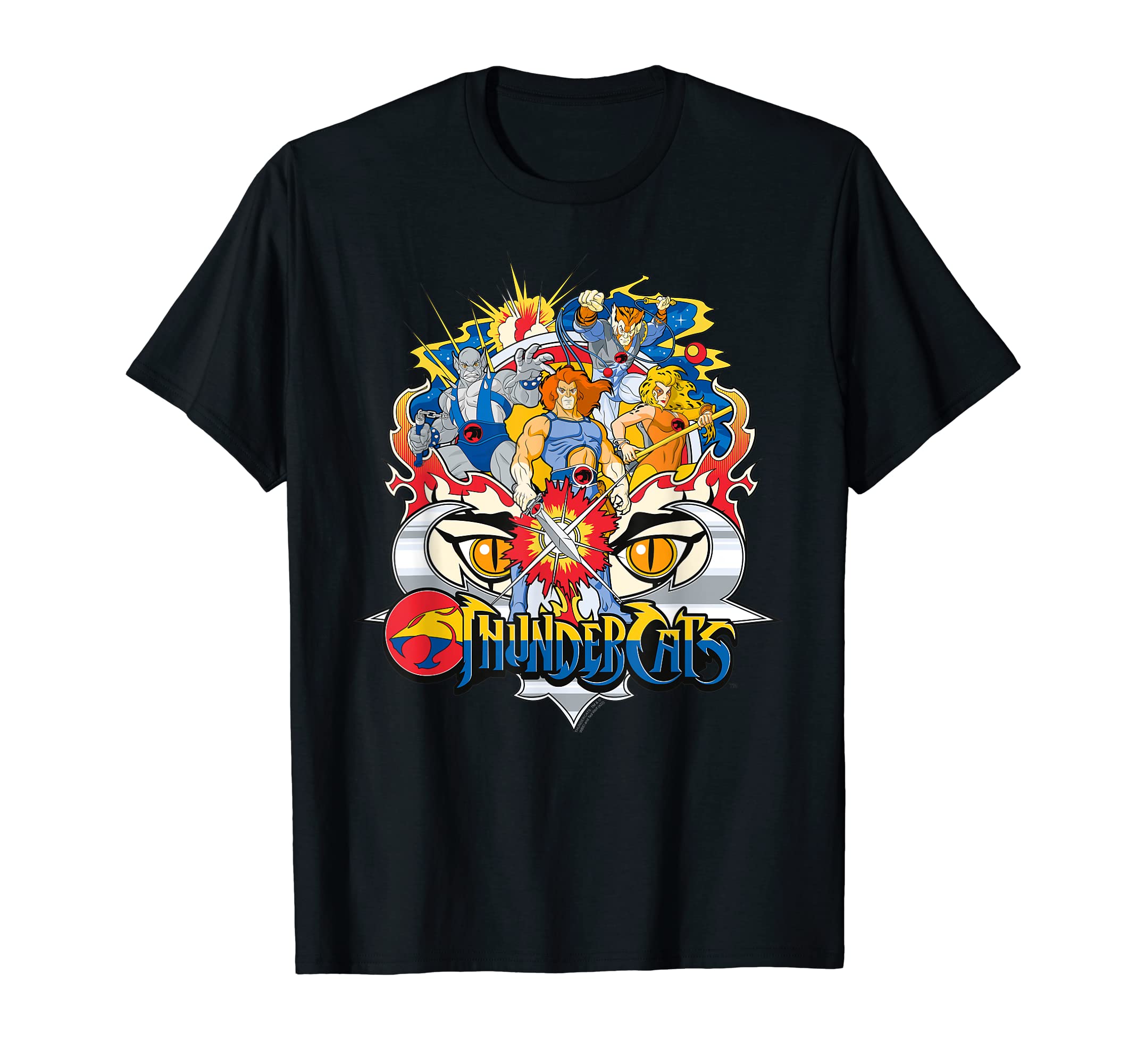 Thundercats In Action Group Shot T-Shirt