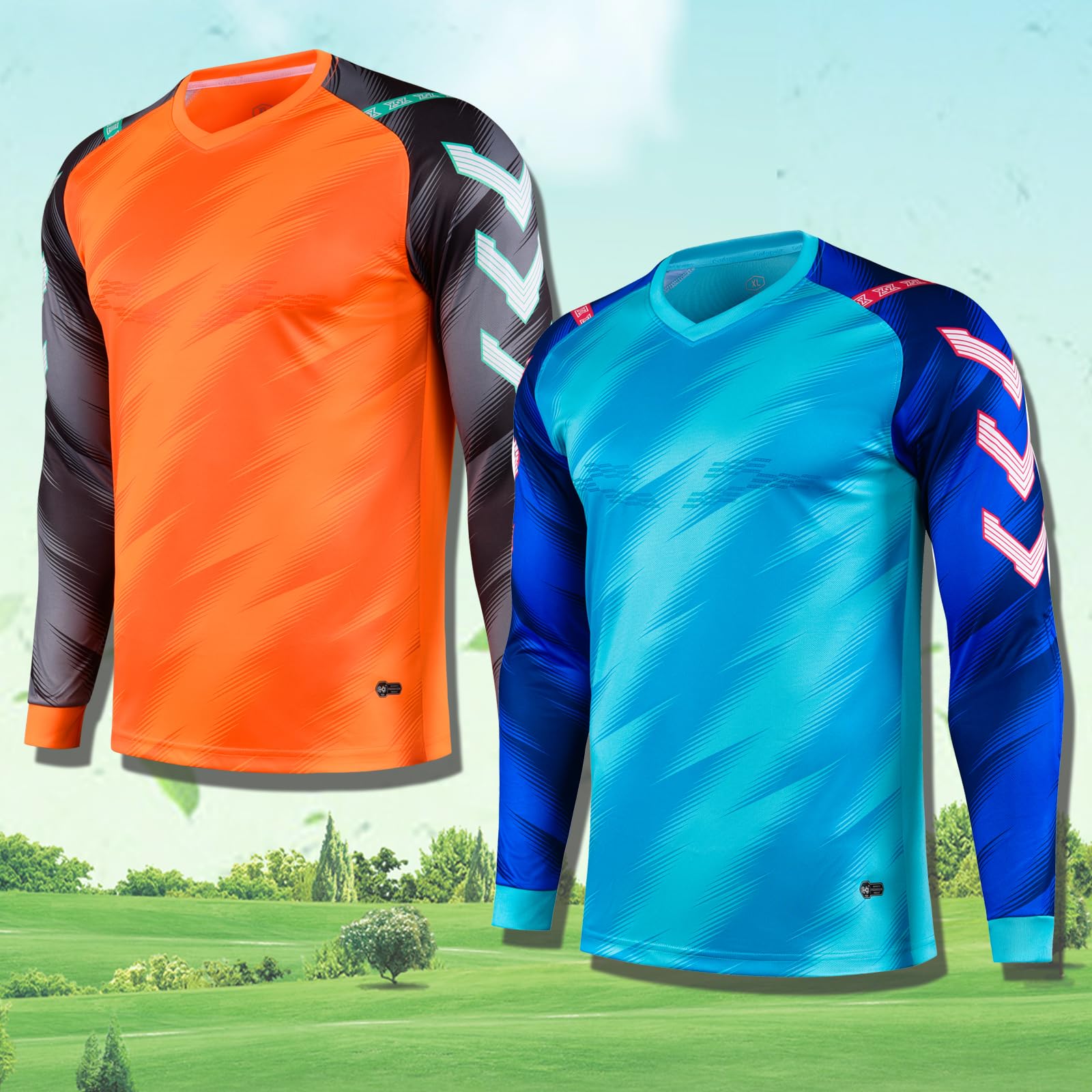 Uniformes de gardien de but personnalisés pour enfants, adolescents, garçons et filles, maillot adulte avec éponge