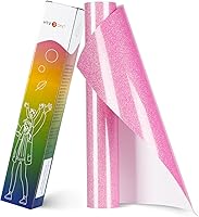 Vista 13 de HTVRONT Rollos de Vinilo HTV de Transferencia de Calor - 12" x 8ft Vinilo HTV para Camisas, Vinilo para Planchar para Todas las Máquinas de Corte