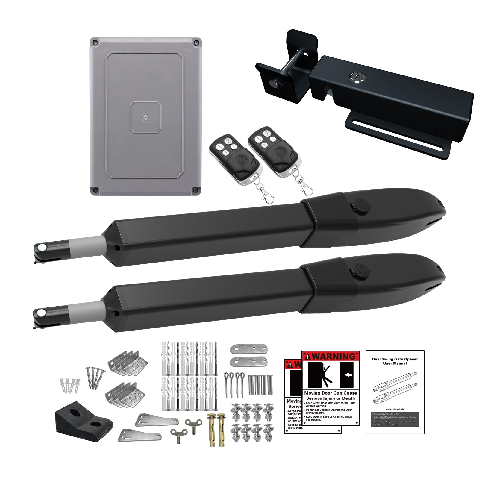 Amazon.com: JUJIANG Automatic Gate Opener with Remote Complete Kit