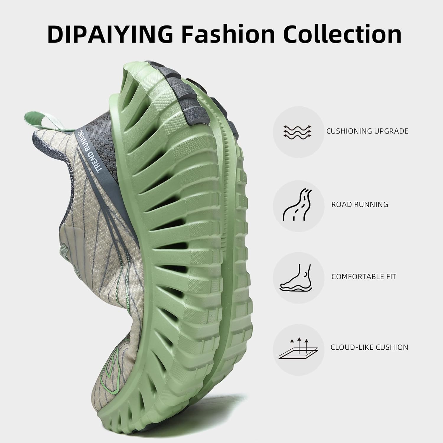 Chunky Fashion Walking Shoes for Women & Men Breathable Casual Sneakers Lightweight... - Image 7