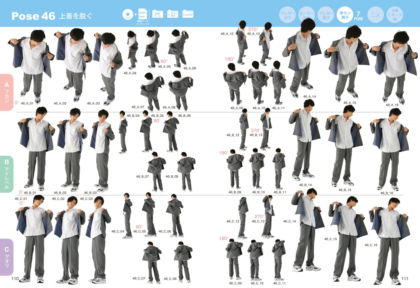 ぐるぐるポーズカタログdvd Rom4 学生服 マール社編集部 本 通販 Amazon