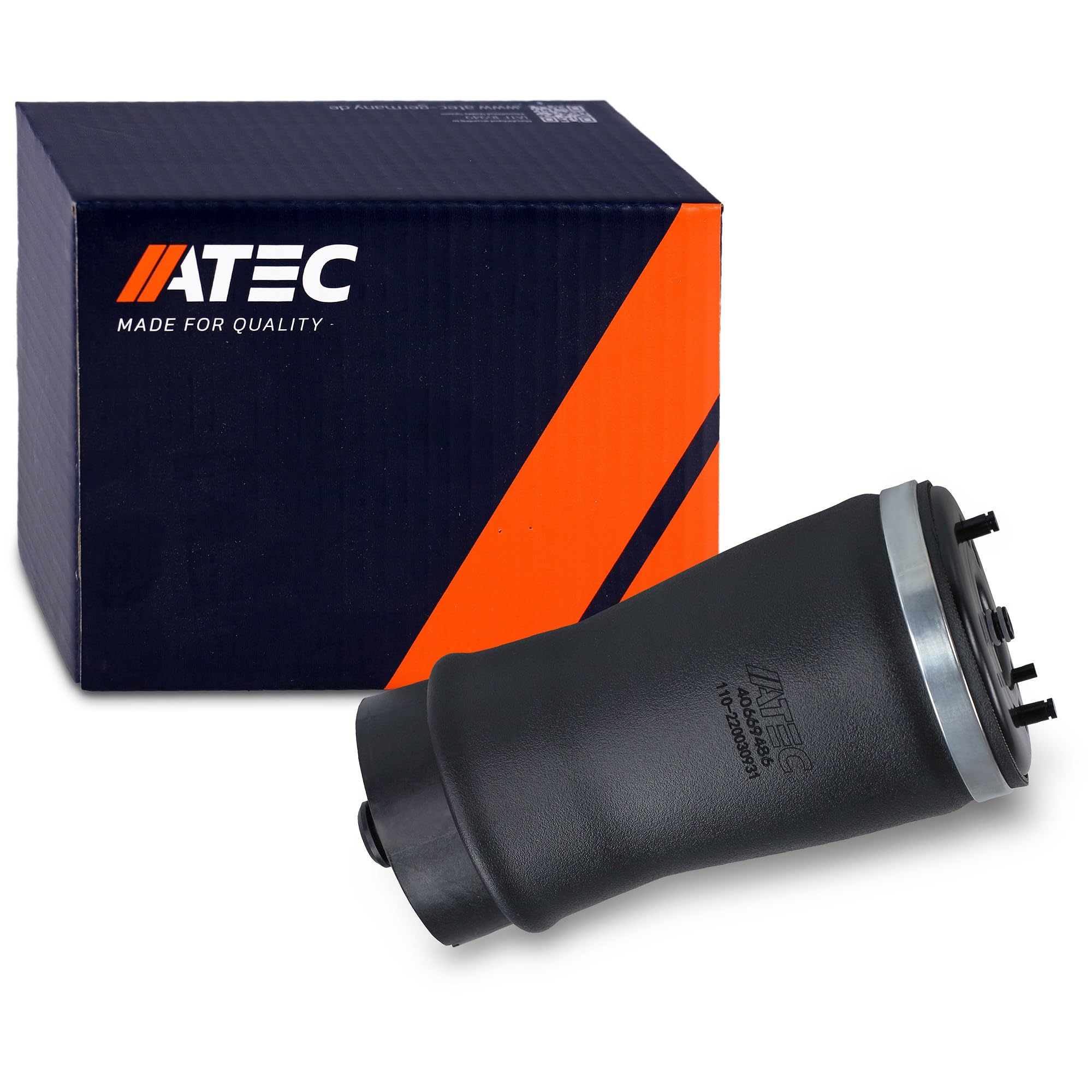 ATEC Germany 1x Air bag per sospensione pneumatica asse posteriore sinistro | Compatibile con: BMW X5