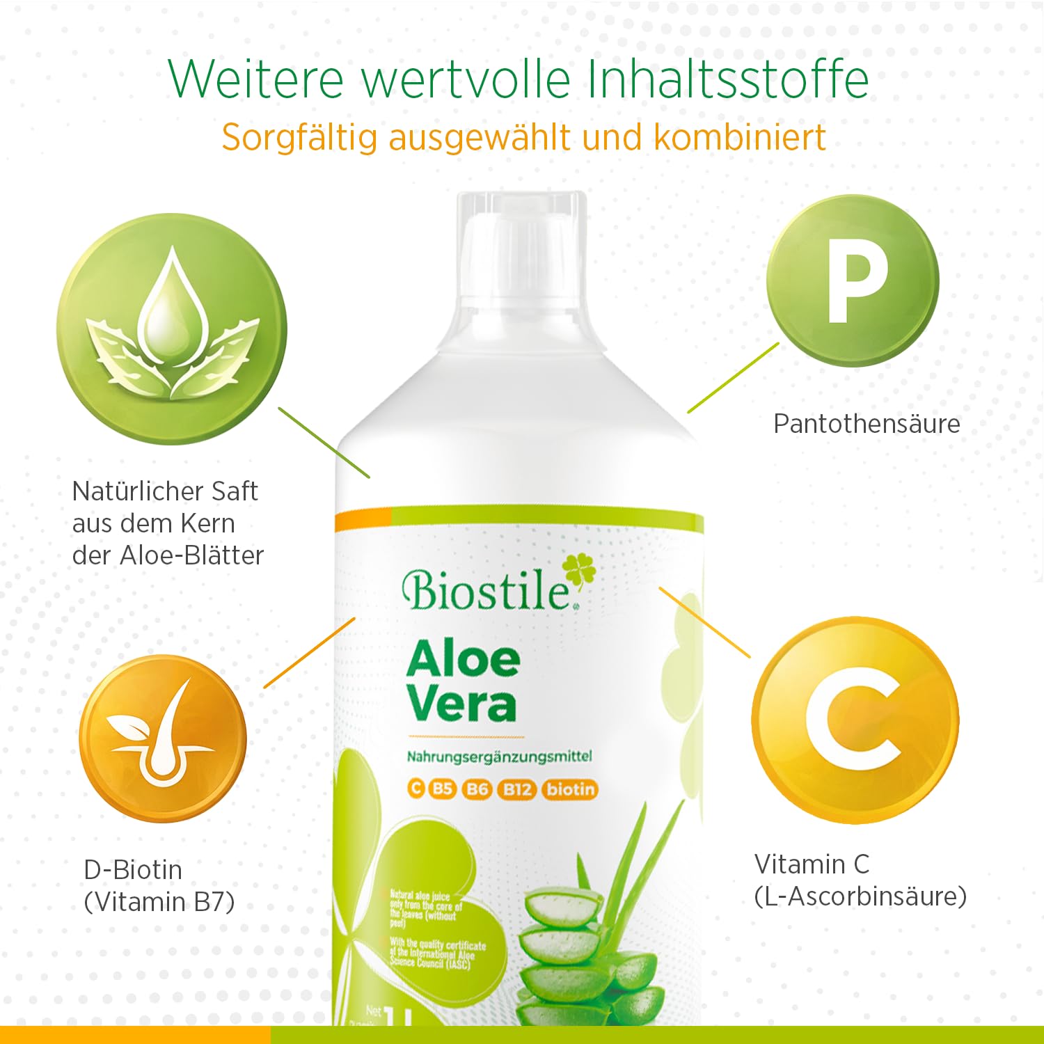 Aloe Vera – Natürliches Aloe Vera Elixier mit wichtigen Vitaminen