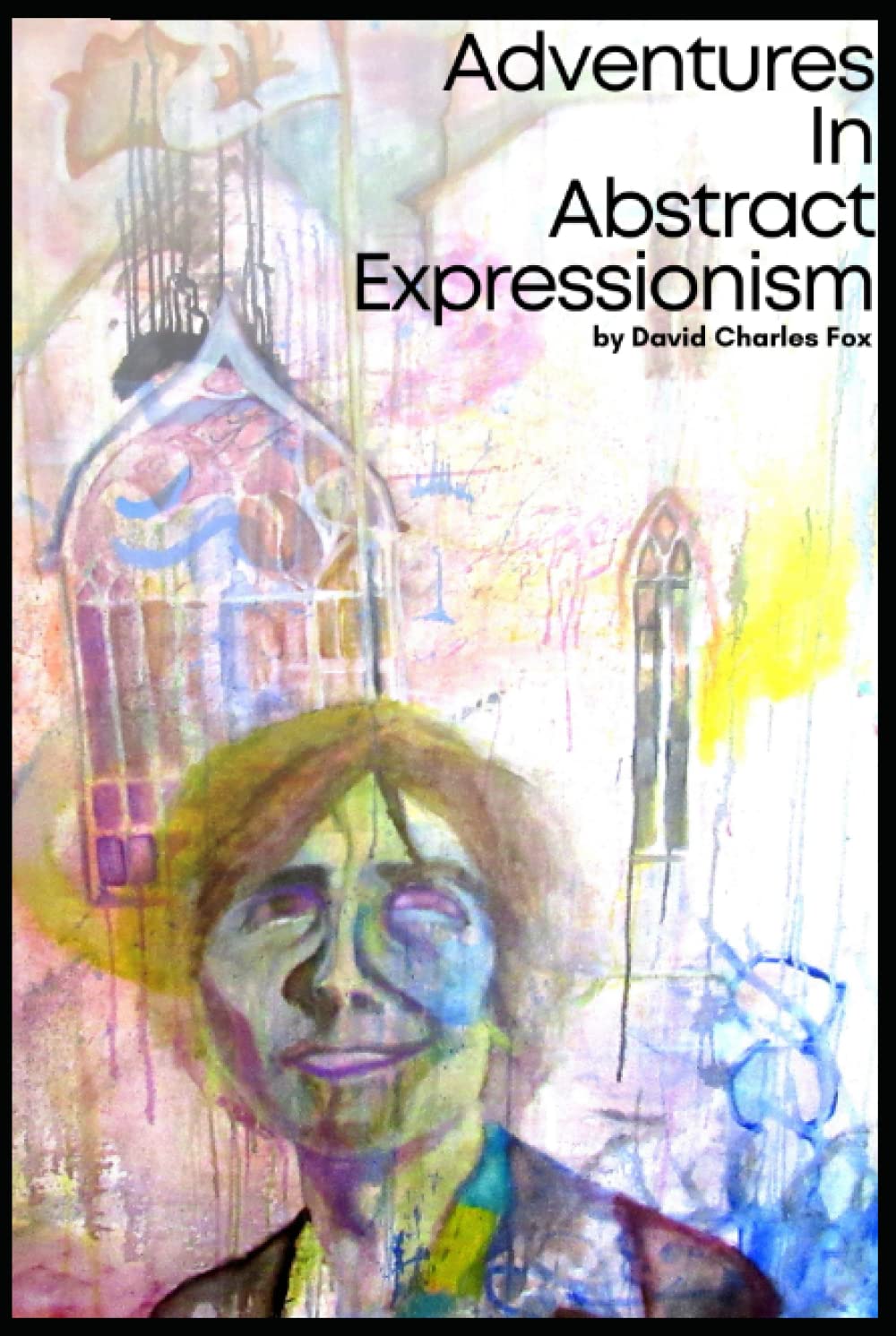 Peintures d'expressionnisme abstrait dans un recueil d'art de prestige