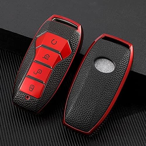 Miniatura 9 de Funda de cuero TPU para llave de coche, para BYD Lied Han Ev Tang Dm Qin Plus Song Pro MAX Yuan Car Protector Accesorios