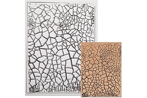 Clear CRASPIRE Retro Background Stamps