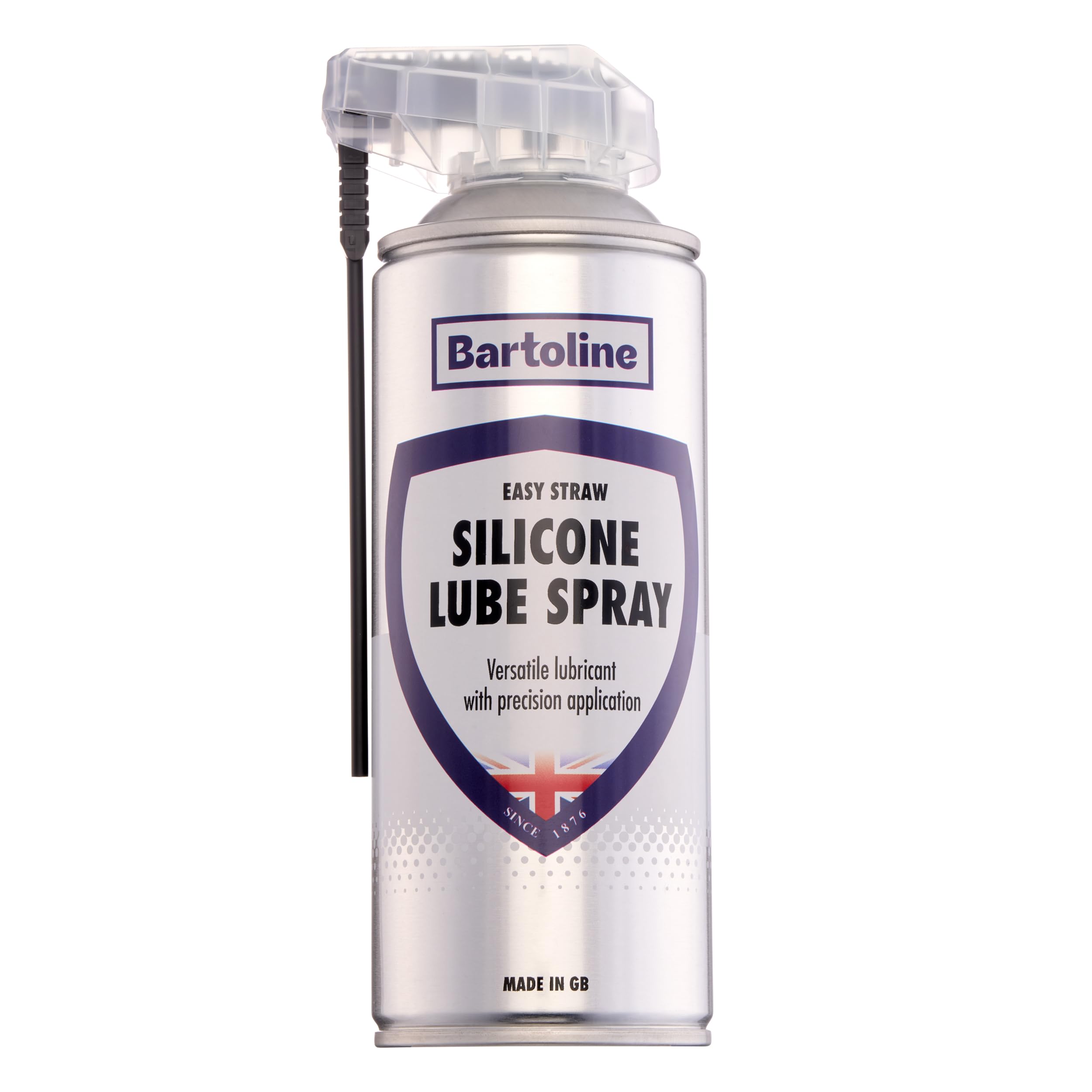 Bartoline Silicone Lube Spray With Easy Straw 400Ml