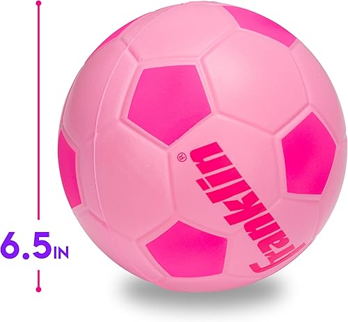 Miniatura 2 de Franklin Sports Pelota de fútbol de espuma para niños, mini pelota de fútbol juvenil de espuma suave, pelota de fútbol de juguete para interiores y