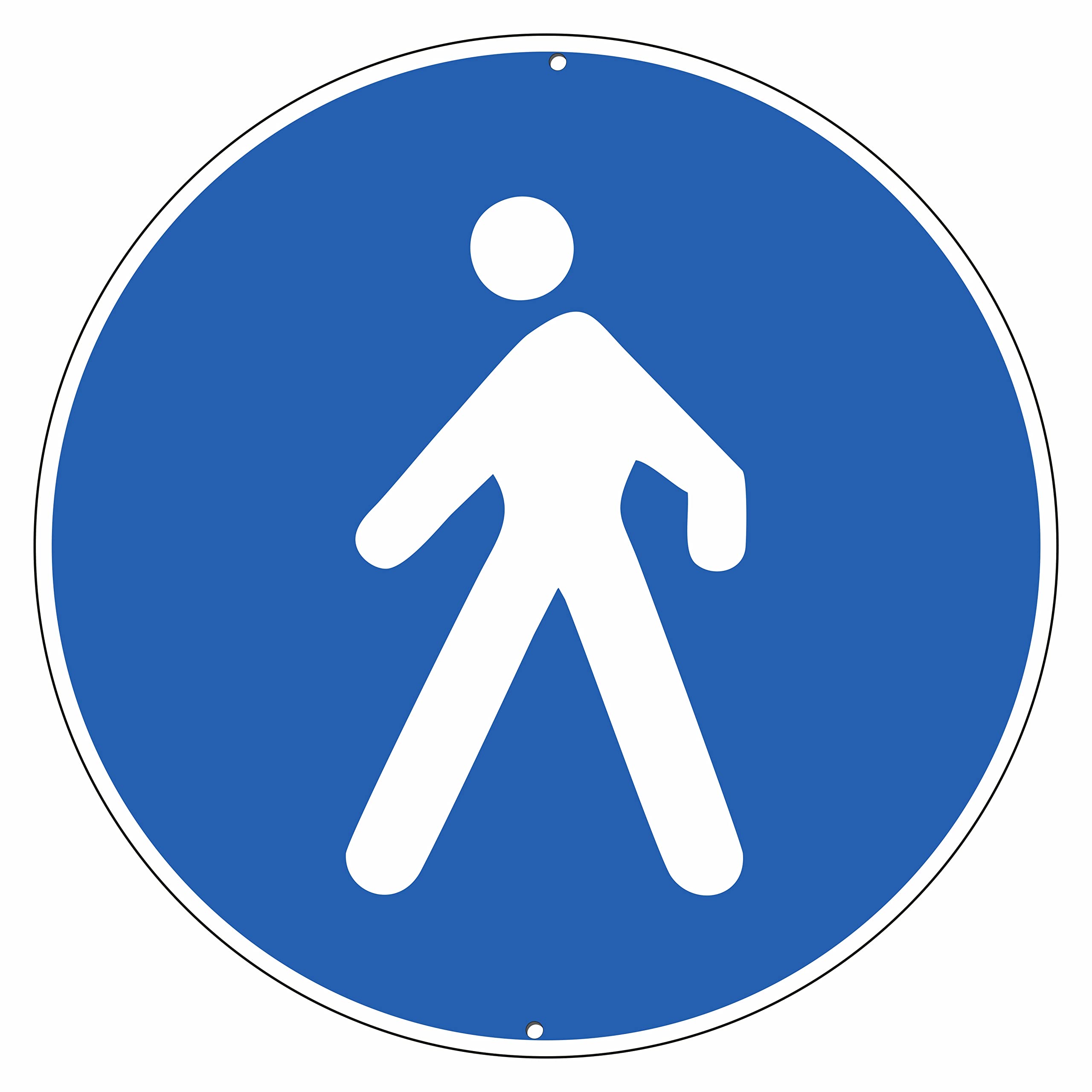 Pubblimania Schild 'Ein- Und Aussteigen' – Alu-Verbund, 30x40 Cm, 3 Mm Dick, Für Außenbereich, UV-bedruckt